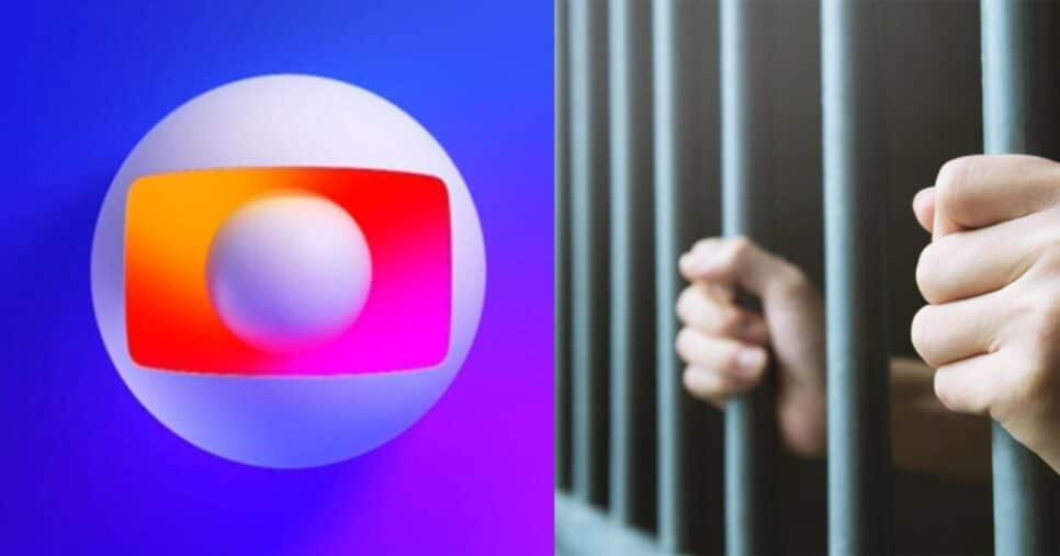 Logo da Globo / Prisão - Montagem: TVFOCO
