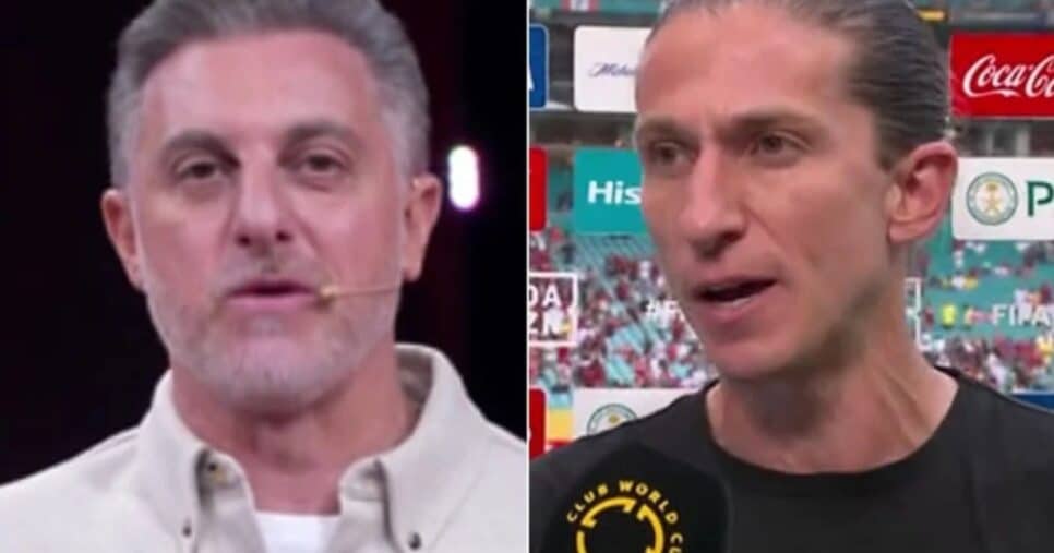 Luciano Huck manda recado a Filipe Luís, do Flamengo - Foto: Internet