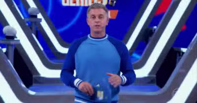 Luciano Huck no Domingão (Foto: Reprodução/ Internet)