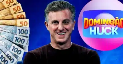 Luciano ganha cifra milionária para apresentar o Domingão com Huck, na Globo (Foto Reprodução/Montagem/Lennita/Globo/Tv Foco/Canva)