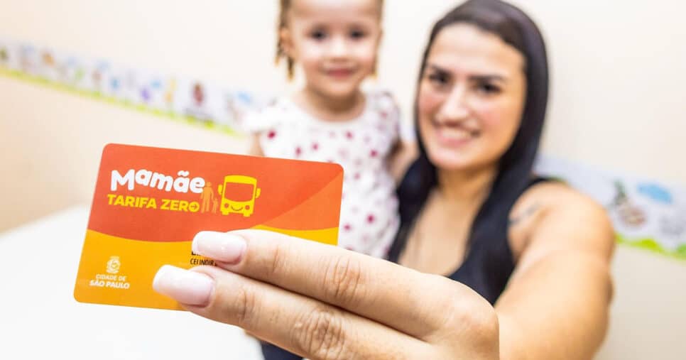 Mamãe Tarifa Zero - Ônibus em São Paulo (Foto: Reprodução) 