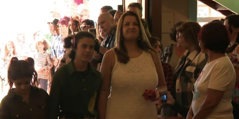 Netas de Ana Maria e Cris (Foto: Reprodução / Globo)