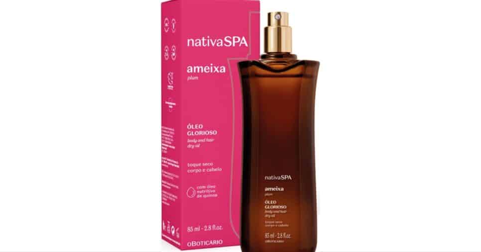 Óleo Capilar Nativa SPA Ameixa – O Boticário (Foto: Reprodução/ Internet)