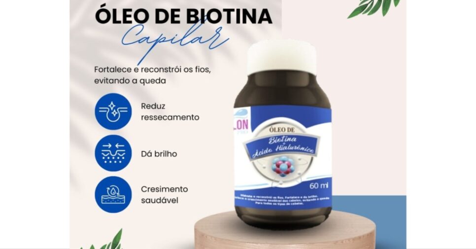 Óleo de Biotina (Foto: Reprodução/ Internet)