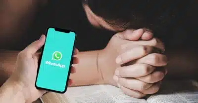 Oração da madrugada viraliza no WhatsApp (Foto: Reprodução)