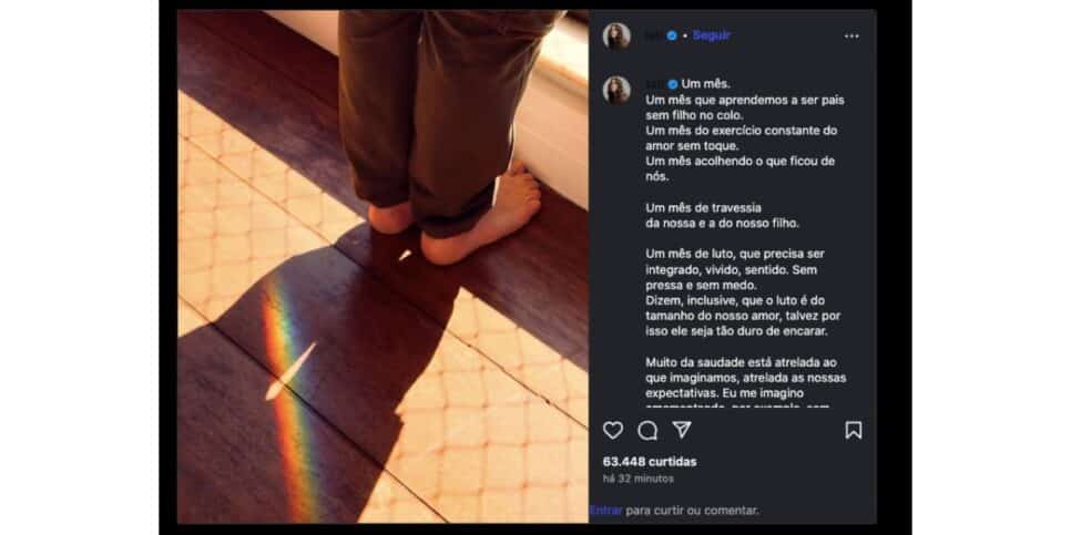 Publicação de Tati Machado (Foto: Reprodução / Instagram)