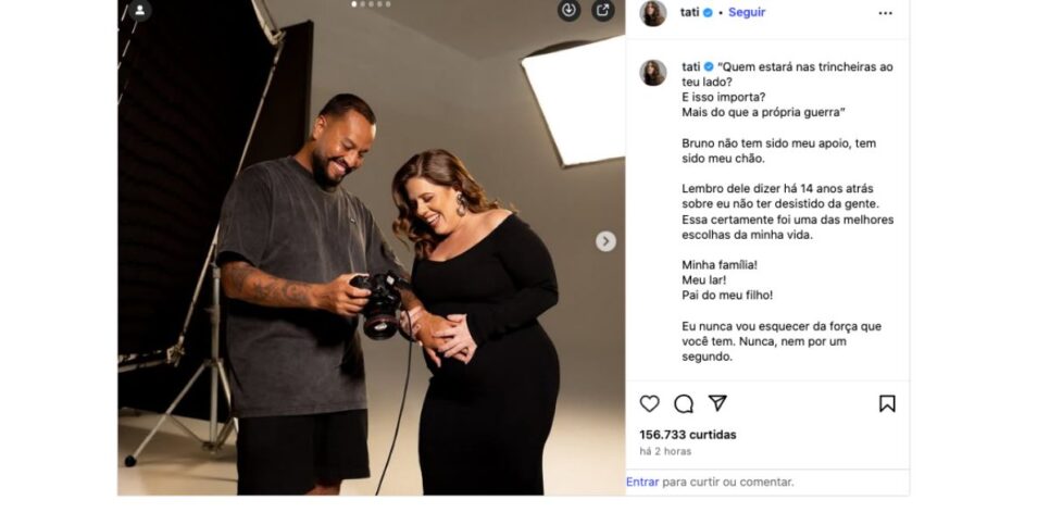 Publicação de Tati Machado (Foto: Reprodução / Instagram)