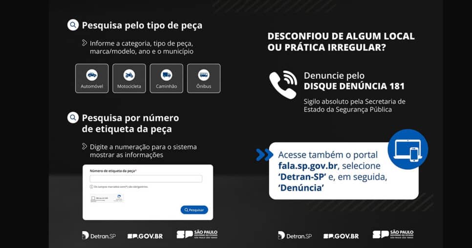 Publicação do Detran SP - Carro (Foto: Reprodução)