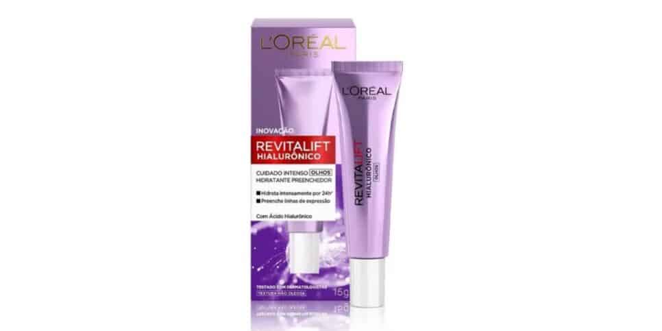 Revitalift Hialurônico Cuidado Intenso Olhos (Foto: Reprodução / Internet) 