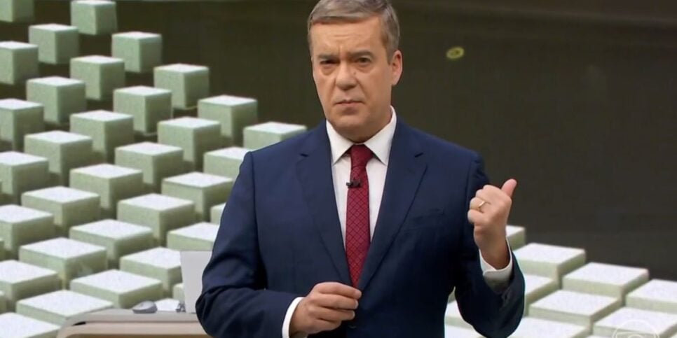 Roberto Kovalick no Jornal Hoje (Foto: Reprodução / Globo)