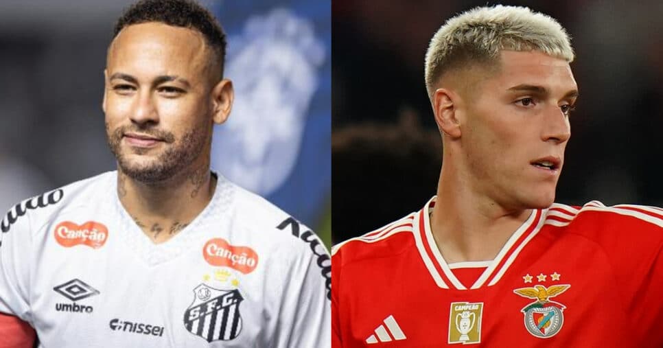 Rollheiser e Neymar (Foto: Reprodução/Montagem TV Foco)