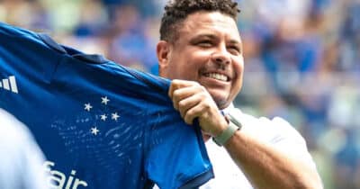 Ronaldo na época no Cruzeiro (Foto: Reprodução)