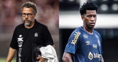 Santos: Cléber Xavier já tem substituto de Gil para jogar com Neymar (Foto: Montagem/TV Foco)
