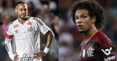 Santos arma 3º reforço para jogar com Neymar e William Arão (Foto: Montagem/TV Foco)