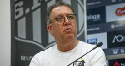 Marcelo Teixeira presidente do Santos (Foto: Reinaldo Campos/AGIF)