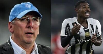 Textor e desfecho de Cuiabano no Botafogo - Foto Reprodução Internet