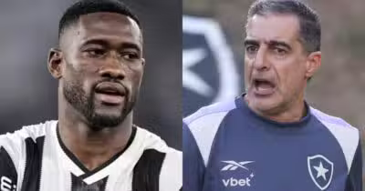 Textor sabe: Botafogo perde Bastos e Renato Paiva é avisado (Foto: Montagem/TV Foco)