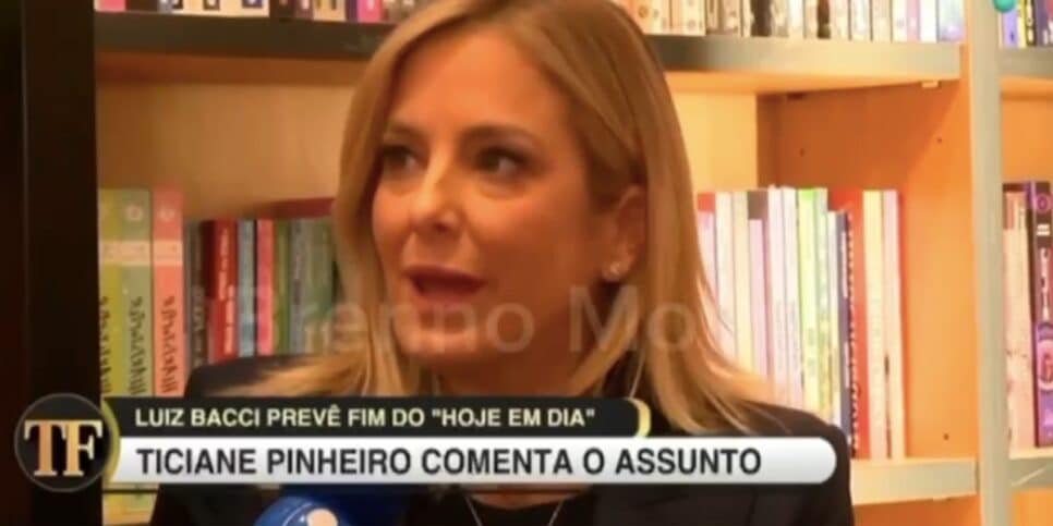 Ticiane Pinheiro no TV Fama (Foto: Reprodução / RedeTV!)