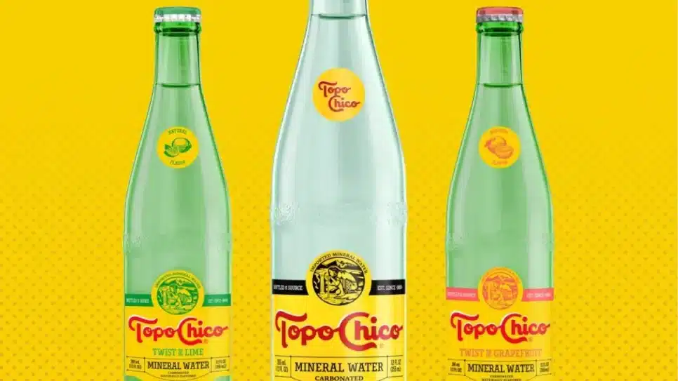 Topo Chico ´é uma marca mexicana de maior relevância (Foto Reprodução/Internet)
