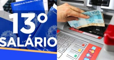 Trabalhadores podem antecipar o 13º salário no caixa eletrônico (Foto: Reprodução/ Internet)