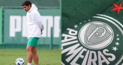 Abel anuncia saída do Palmeiras após 5 anos - Moontagem / TV FOCO