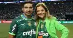 Abel Ferreira e Leila Pereira, presidente do Verdão (Foto: Cesar Greco/SE Palmeiras)