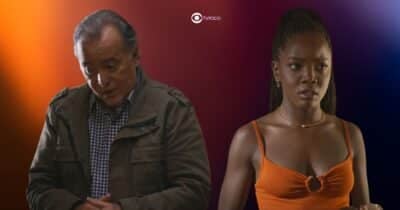 Abel e Leona em Dona de Mim (Foto: Reprodução / Globo / Montagem TV Foco)