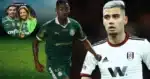 Leila Pereira, Abel Ferreira, Allan e Andreas Pereira (Foto: Reprodução / Palmeiras / Montagem TV Foco)