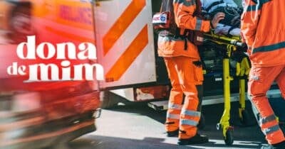 Acidente em Dona de Mim (Foto: Reprodução / Globo / Montagem TV Foco)