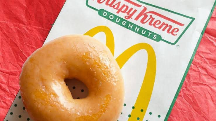 Krispy Kreme era uma das opções de lanches mais deliciosas oferecidas pelo McDonald's
