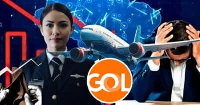 Companhia aérea, tão popular quanto a Gol, declara falência (Foto Reprodução/Montagem/Tv Foco/Lennita/Canva)