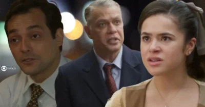 Alfredo, Juliano e Bia em Garota do Momento (Foto: Reprodução / Globo / Montagem TV Foco)