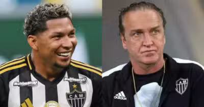Nova dupla de Rony e +1: Cuca exige 2 reforços no Atlético-MG (Foto: Reprodução/Montagem TV Foco)