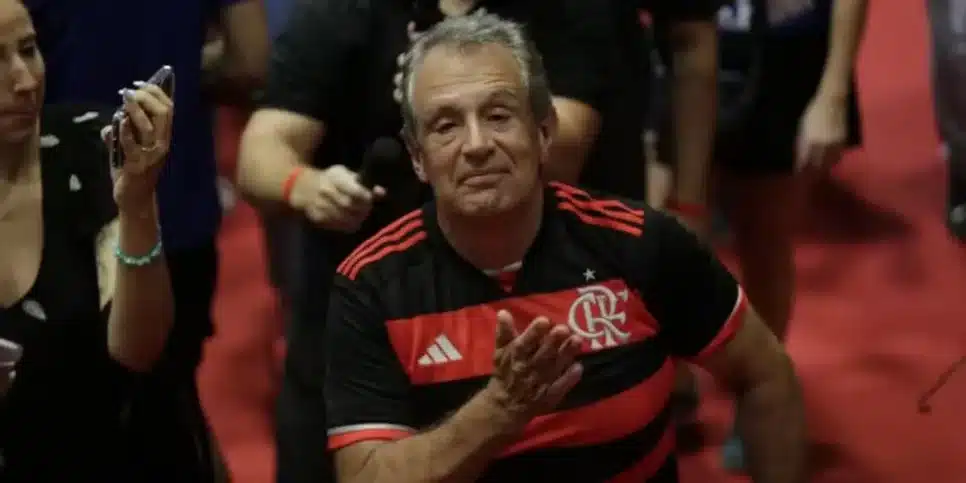 Bap confiante na chegada do atacante (Reprodução: Alexandre Cassiano)