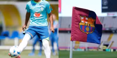 Craque do Brasileirão prestes a assinar com o Barcelona (Reprodução: Montagem TV Foco)