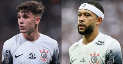 Breno Bidon e dupla de Depay fora: Corinthians sofre debandada (Foto: Reprodução/Montagem TV Foco)