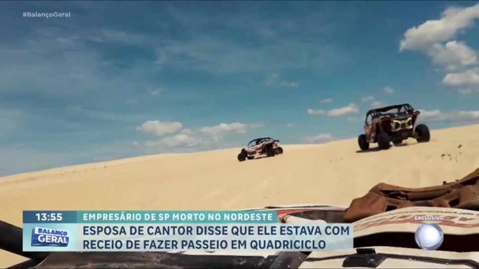 Morte de cantor é confirmada no Balanço Geral (Foto: Reprodução/ YouTube)