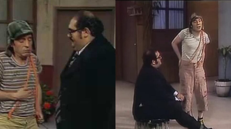 Chaves envia mensagem arrepiante ao Sr. Barriga através de psicografia (Foto: Reprodução/ Internet/ Montagem)