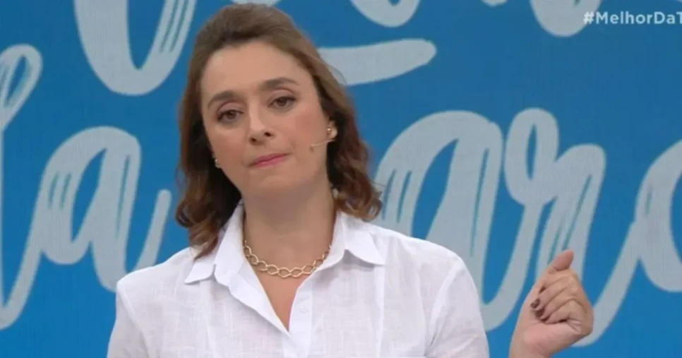 A famosa ex-apresentadora do Melhor da Tarde (Foto: Reprodução/Band)