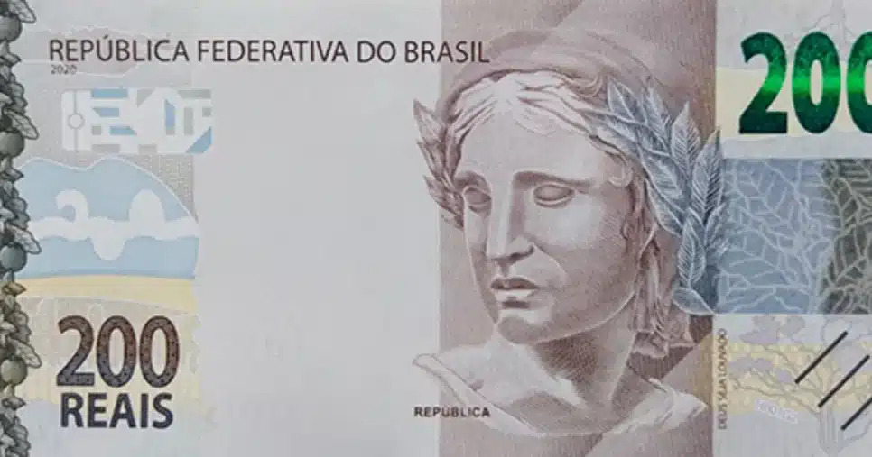 Cédula de R$ 200 - Foto: Internet