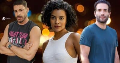 César, Fátima e Afonso em Vale Tudo (Foto: Reprodução / Globo / Montagem TV Foco)