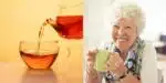 Chá natural aumenta imunidade das idosas (Reprodução: Montagem TV Foco)