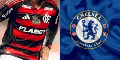 Craque do Flamengo para jogar no Chelsea (Reprodução: Montagem TV Foco)