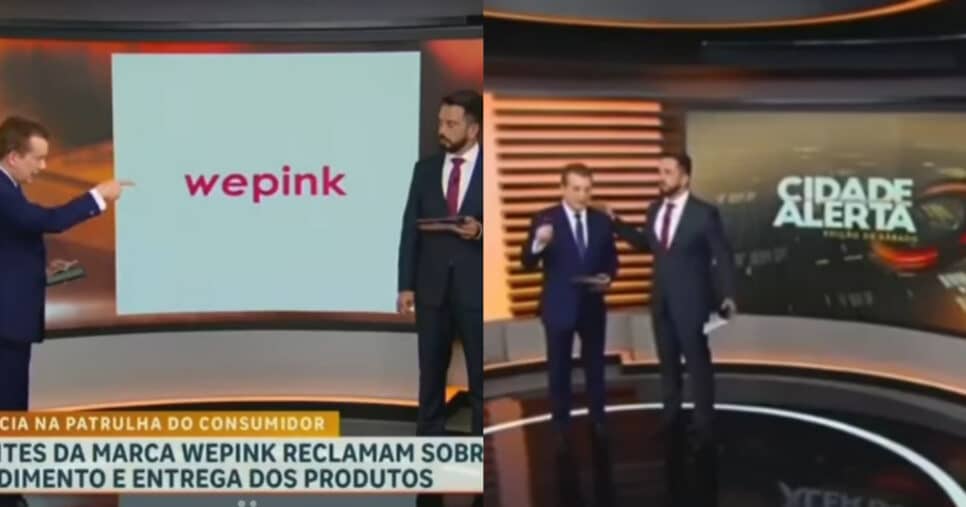 Celso Russomanno, no Cidade Alerta, fala sobre Wepink de Virginia Fonseca (Foto: reprodução/Montagem TV Foco)