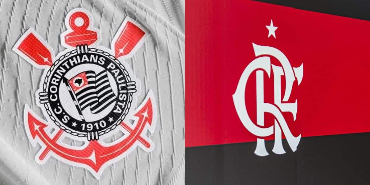 Corinthians e Flamengo - (Reprodução: Montagem TV Foco)