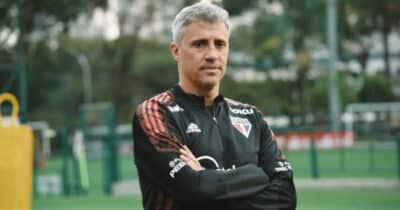 Crespo de volta ao São Paulo (Foto: X/São Paulo)