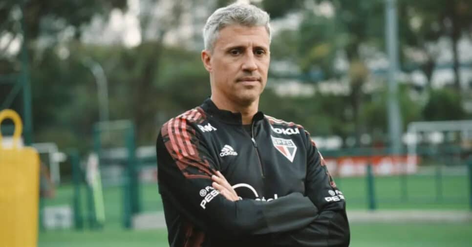 Crespo de volta ao São Paulo (Foto: X/São Paulo)
