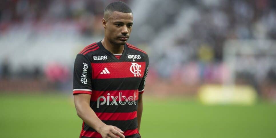 De La Cruz segue se recuperando de uma lesão (Reprodução: Anderson Romao)