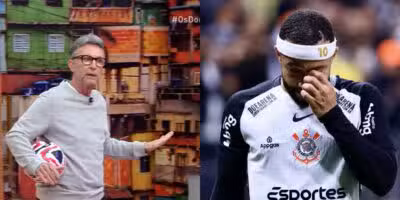Neto crava sobre saída de Depay do Corinthians (Reprodução: MARCELLO ZAMBRANA)