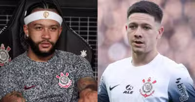 Camisa 9 tem retorno no Corinthians para esquecer Depay e Garro (Foto: Reprodução/Montagem TV Foco)